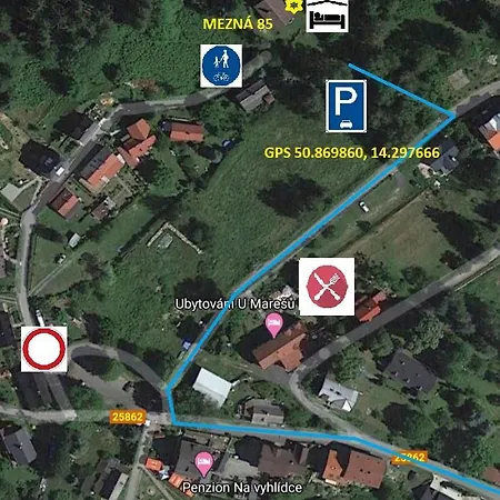 Ubytování v soukromí Mezná 85 *
